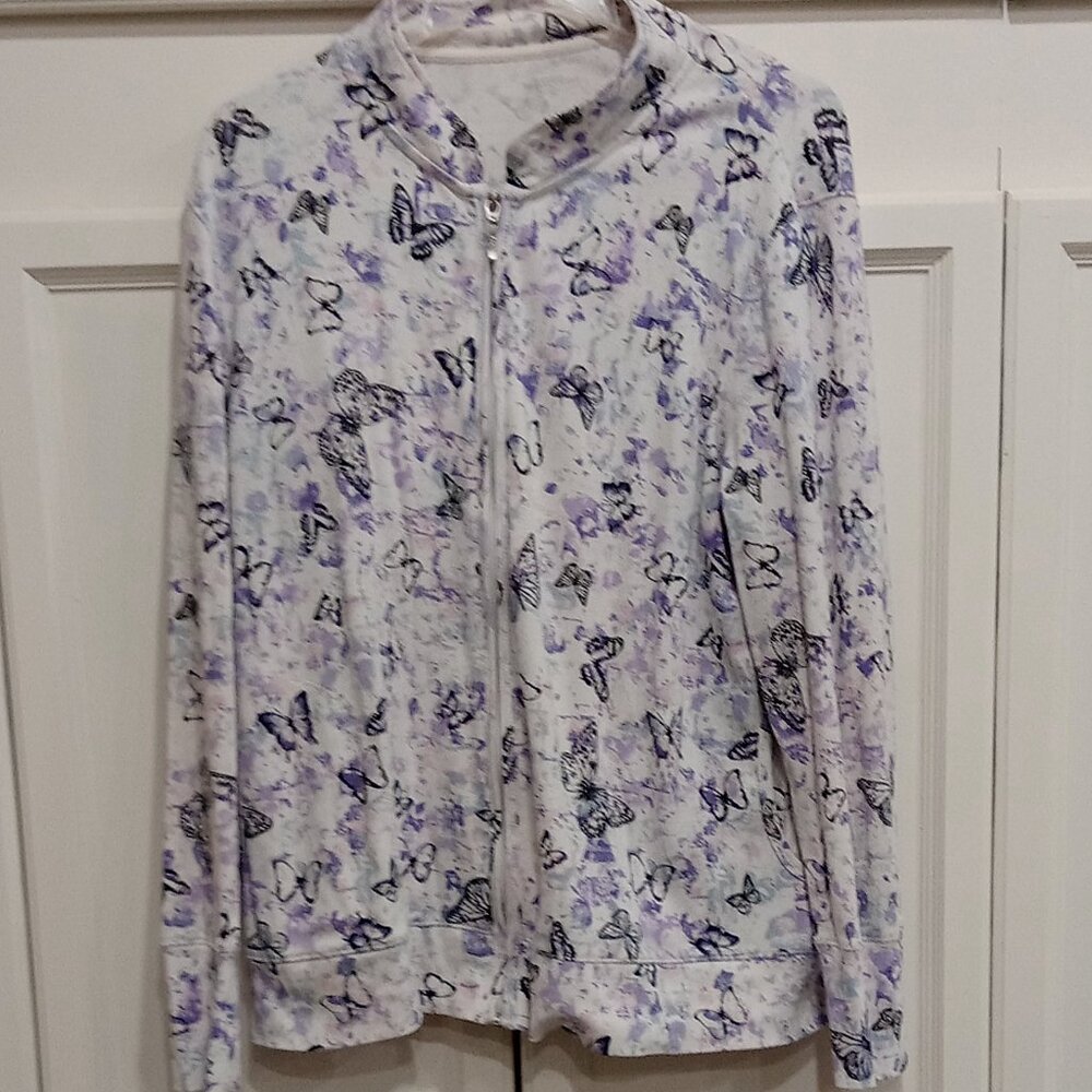 Northern Reflections Women's XL Long Sleeve Front Zipper & Two Side Pockets Butt